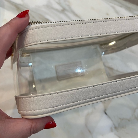 Clear Makeup Case Toiletry Bag Travel Makeup Case Cosmetic Organizer Transparent - Picture 9 of 10